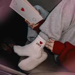 Valentine's heart socks